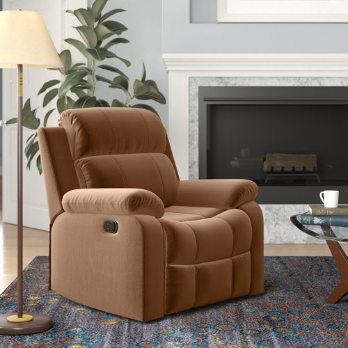 Winston Porter Riddleville Upholstered Recliner & Reviews Wayfair